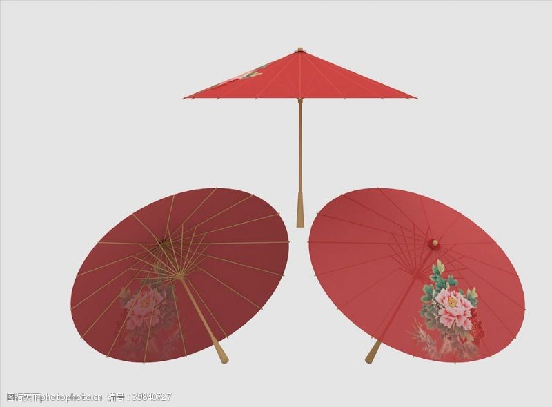 花纸伞油纸伞图片