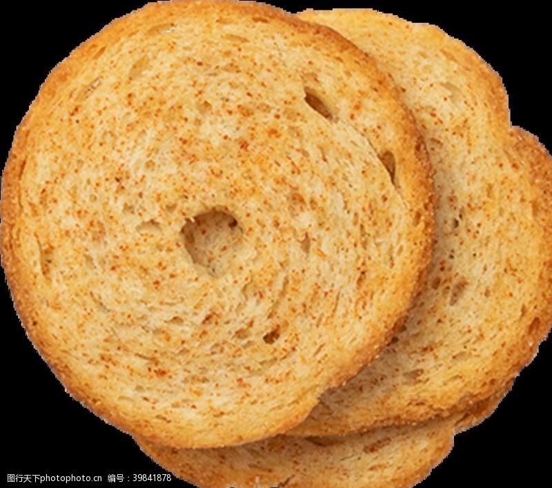 曲棍圆形面包图片