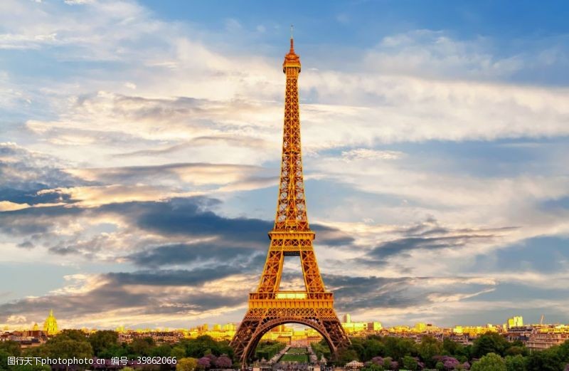 巴黎铁塔埃菲尔图片