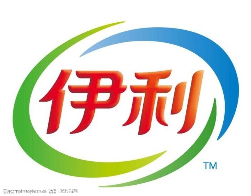 奶粉广告彩色伊利logo矢量伊利lo图片