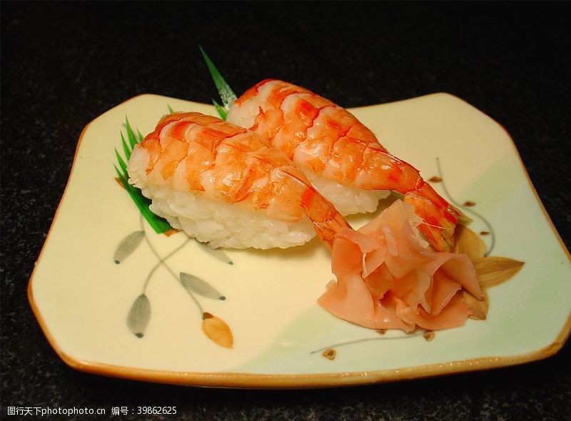 高清寿司大图大虾寿司图片