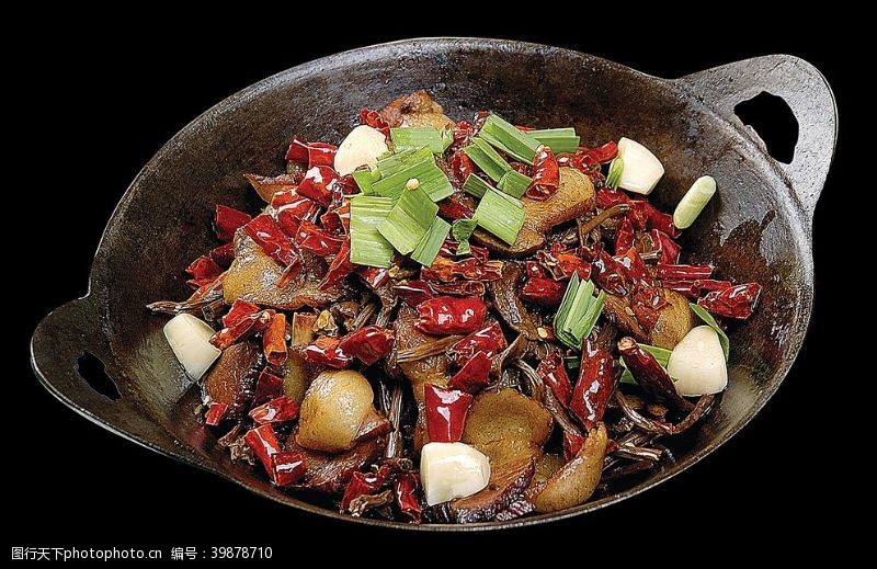 干锅树菇干锅茶树菇图片