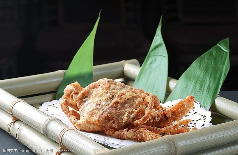 拔河海鲜特色菜软壳蟹图片