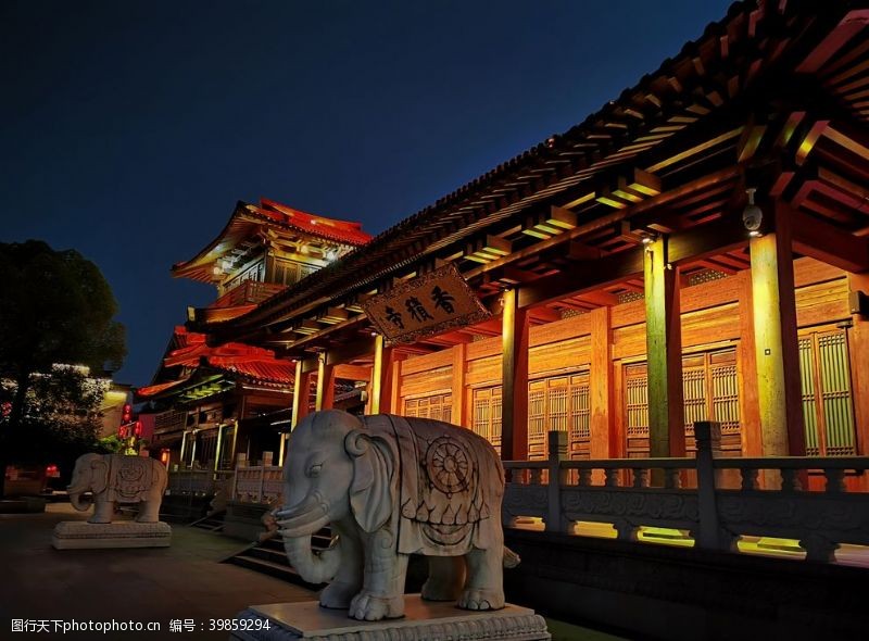 风扇杭州香织寺图片