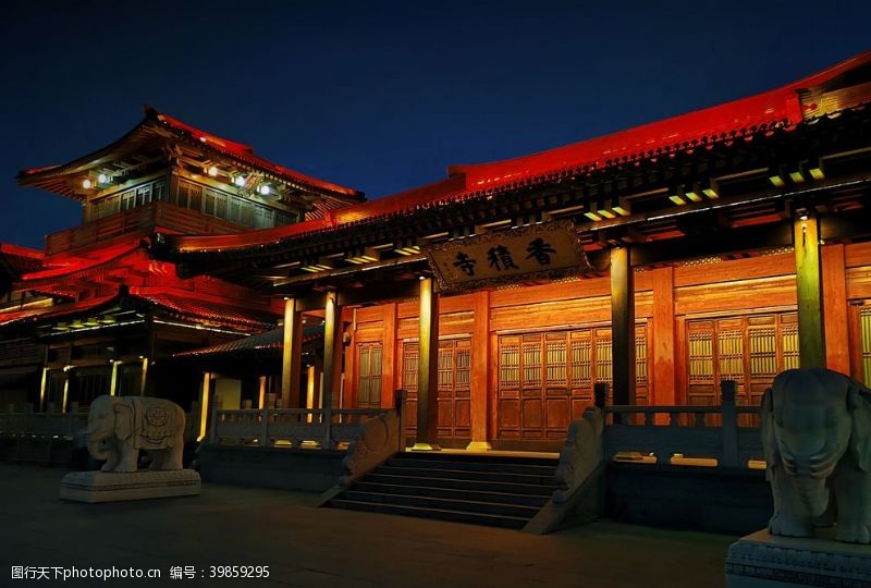 风扇杭州香织寺图片