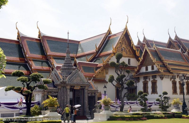 泰国风光建筑皇家园林图片
