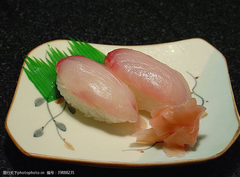 小黄鱼面黄师鱼寿司图片