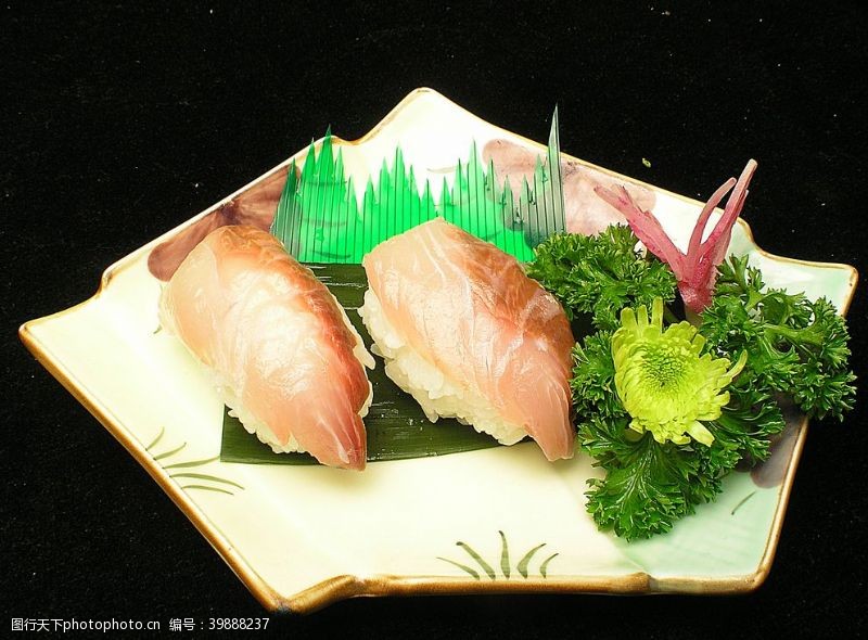 小黄鱼面黄鲥鱼寿司图片