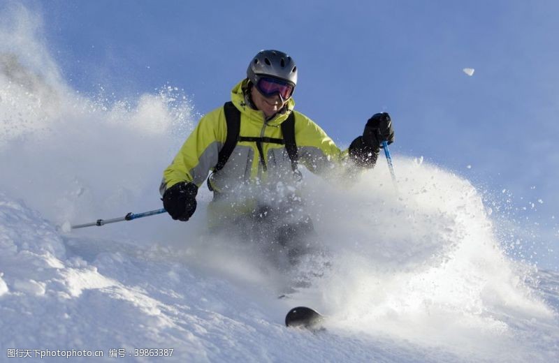 登山滑雪板滑雪海报单板滑雪图片