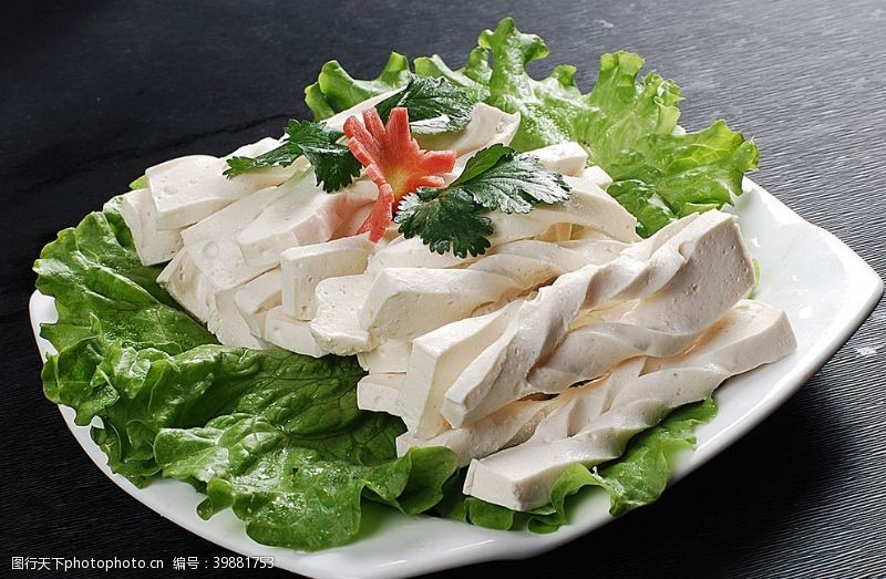 肥料火锅配菜台湾香豆腐图片
