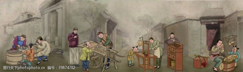 旧货老北京民俗图片