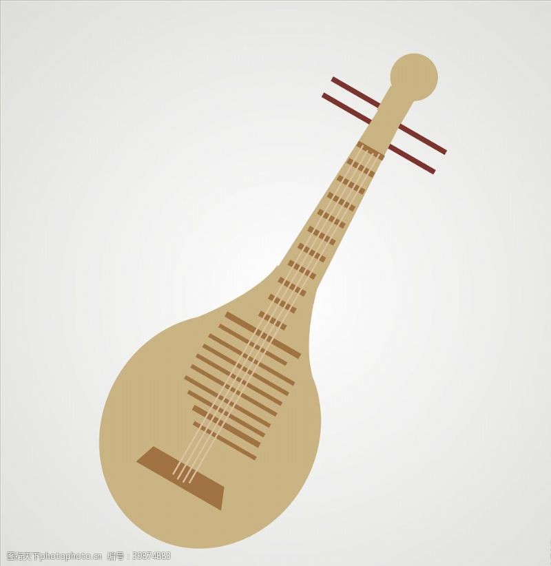 音乐海报琵琶中国乐器图片