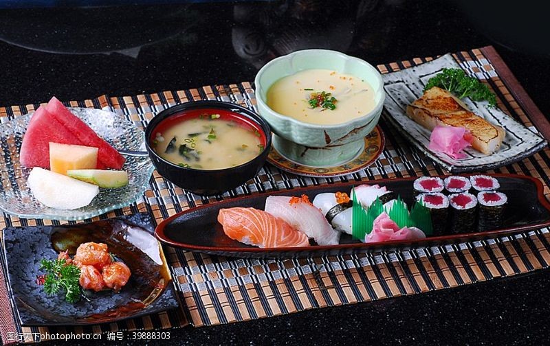 大寿寿司定食图片