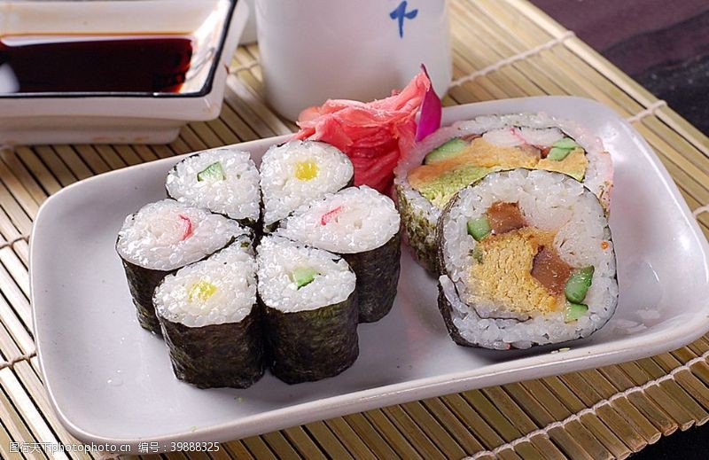 主食类寿司类素综合图片