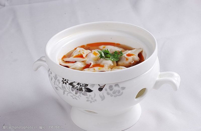 面条酸汤鲍鱼水饺图片