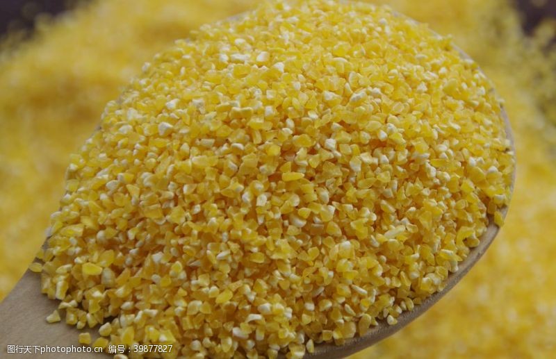 小玉米玉米糁玉米碎玉米渣图片