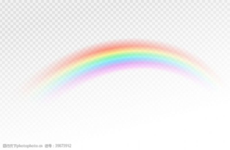 太阳光光效彩虹彩色背景图片