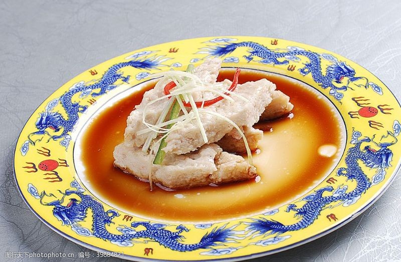 主食豉汁蒸虾羔图片