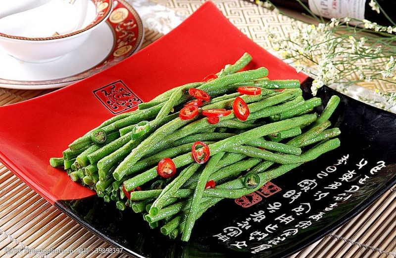 八角川菜风味长豆角图片