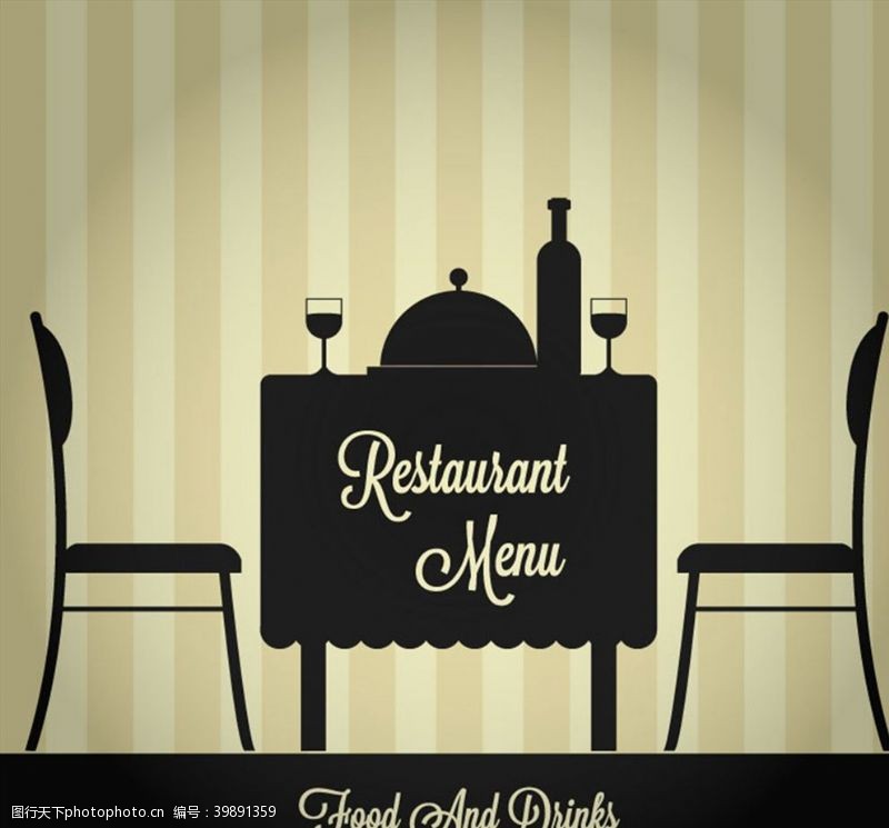 菜单格式创意餐厅菜单图片