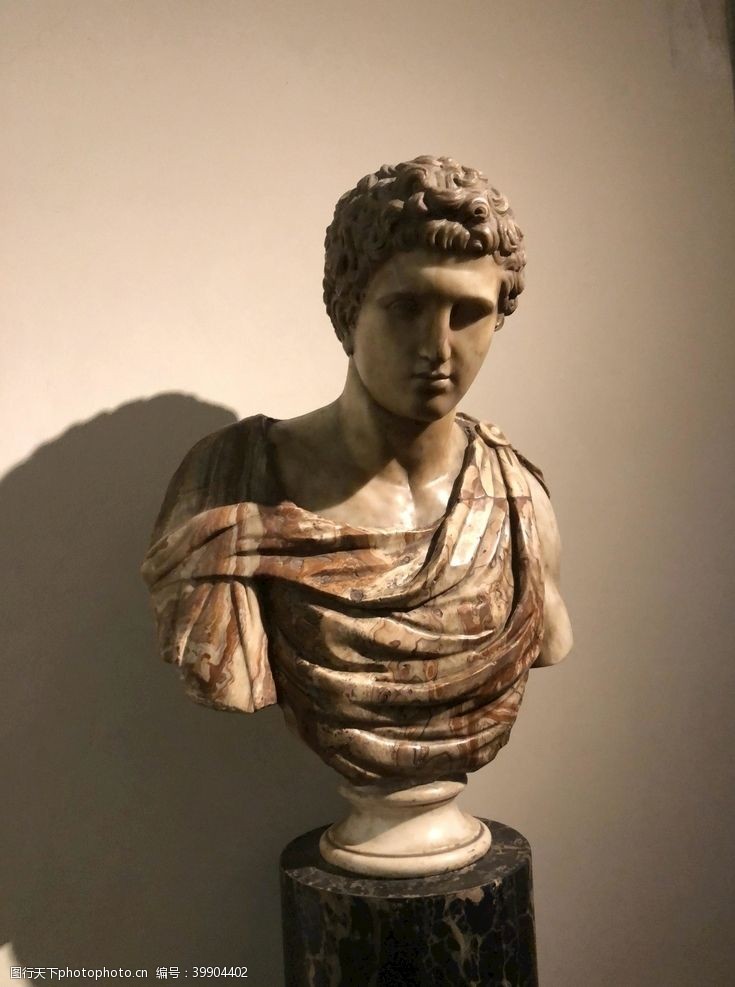 欧洲旅游古罗马帝雕塑图片
