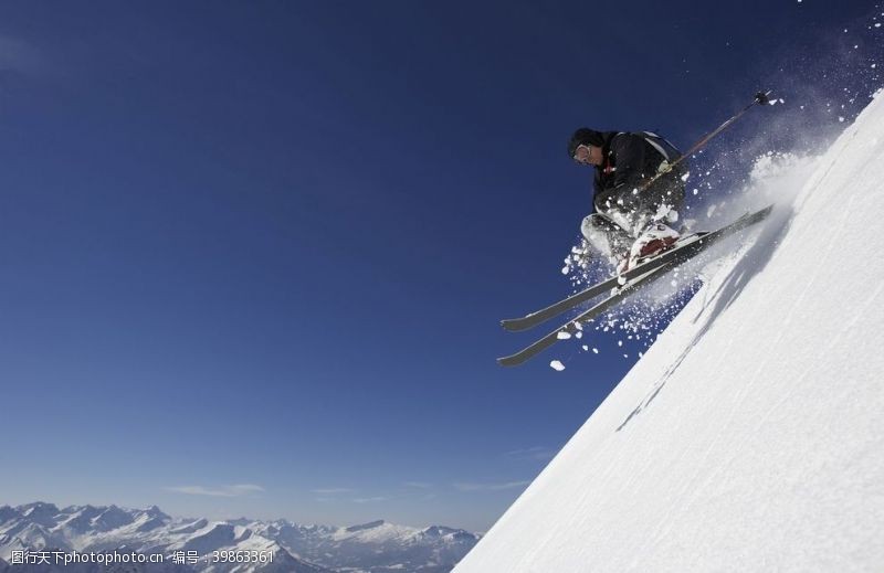 体育素材滑雪板滑雪海报单板滑雪图片