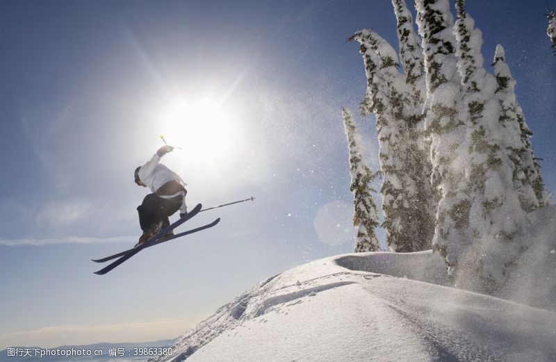 滑雪宣传单滑雪板滑雪海报单板滑雪图片
