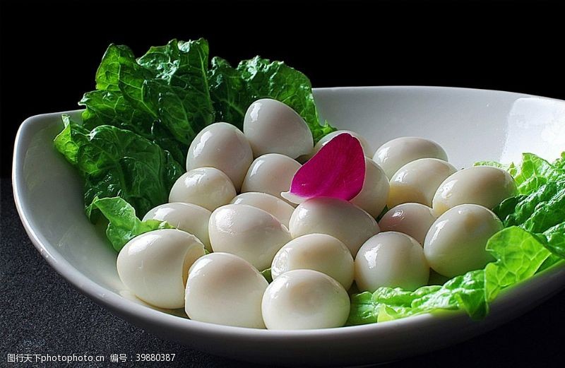火锅配菜鹌鹑蛋图片