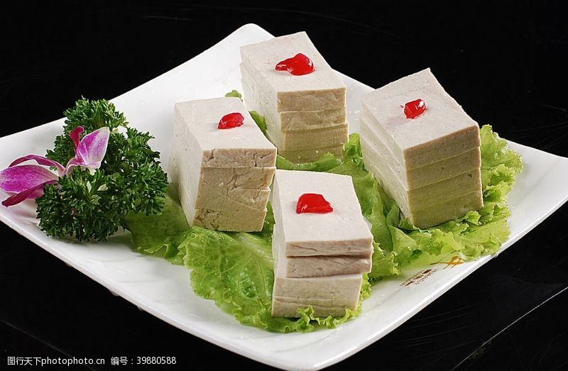 副食火锅配菜豆腐图片