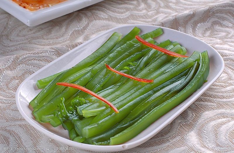 白饭火锅配菜海白菜图片