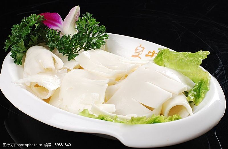 炒锅火锅配菜鲜黄喉图片