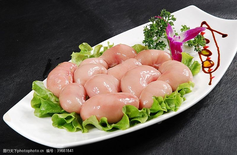 汤火锅配菜鲜鸡腰图片