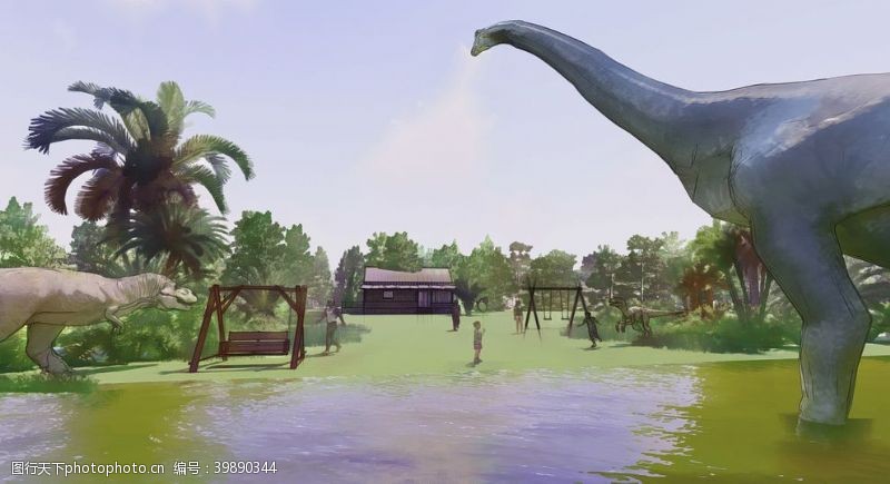 恐龙图片恐龙手绘设计图图片