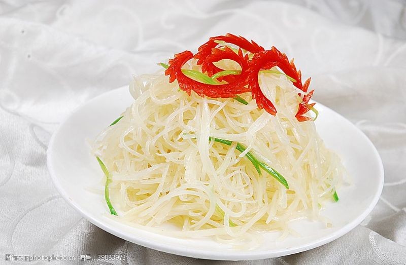 炒菜炝拌土豆丝图片