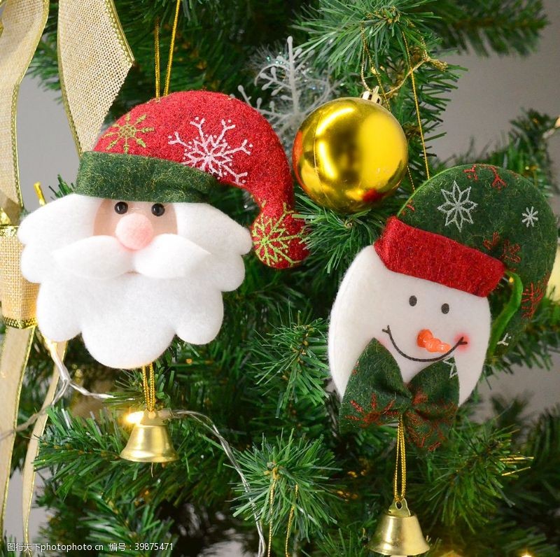 挂件圣诞树挂饰图片