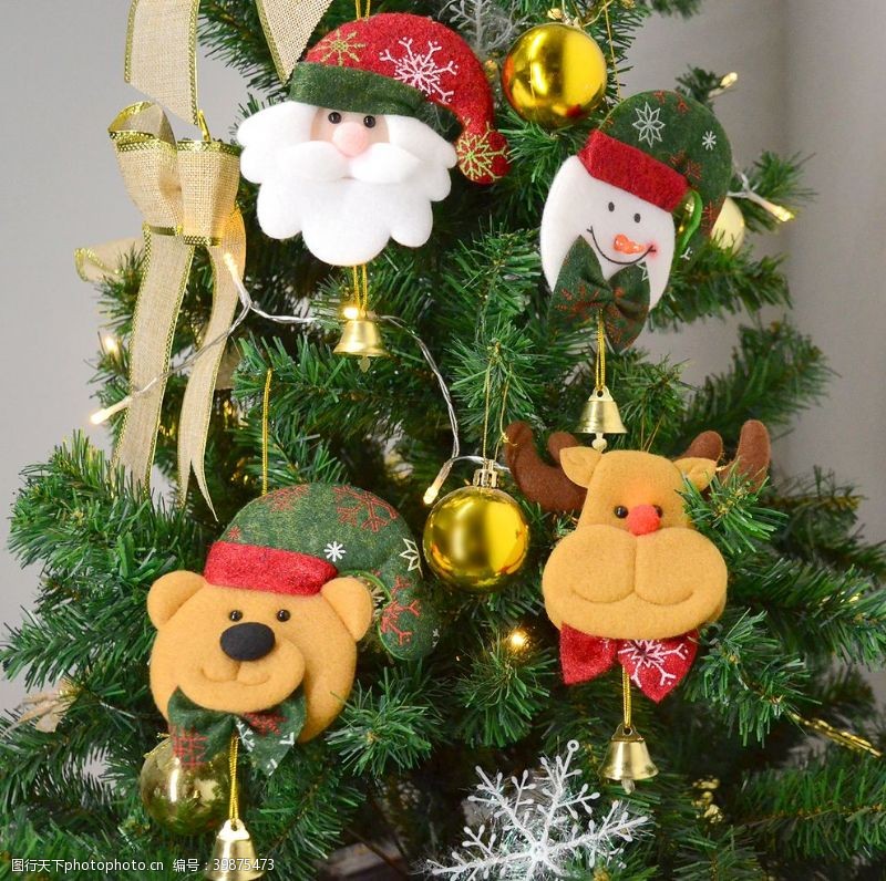 挂件圣诞树挂饰图片