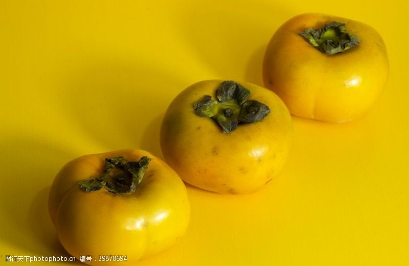 食材原料柿子图片