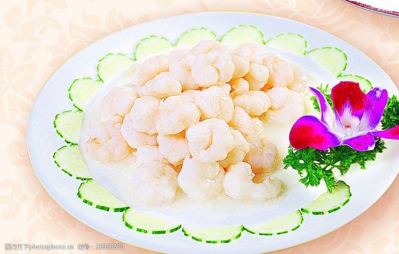 虾滑水晶河虾仁图片