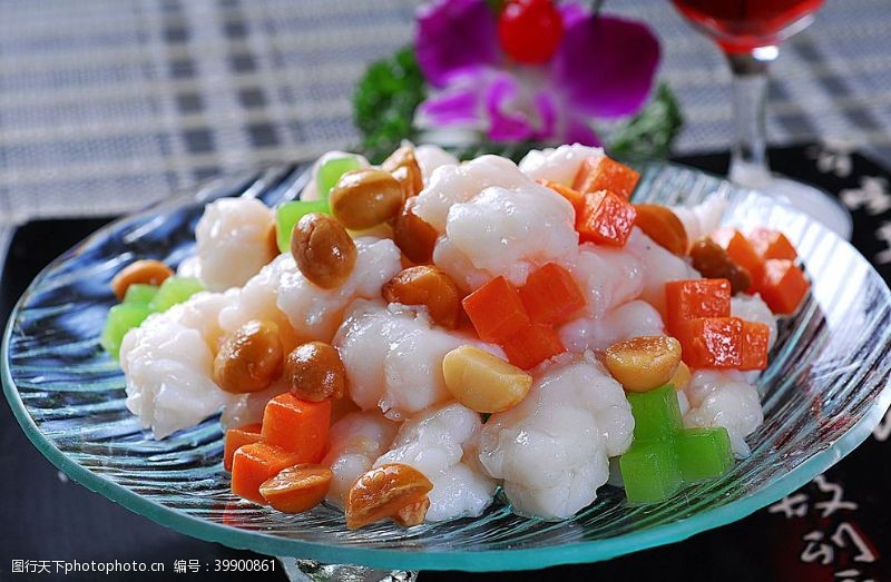 虾滑泰国水晶虾图片