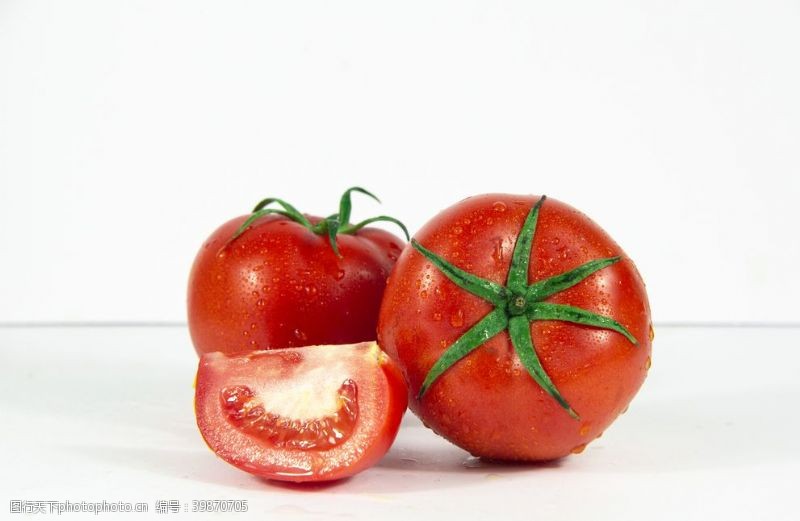 小美女西红柿图片