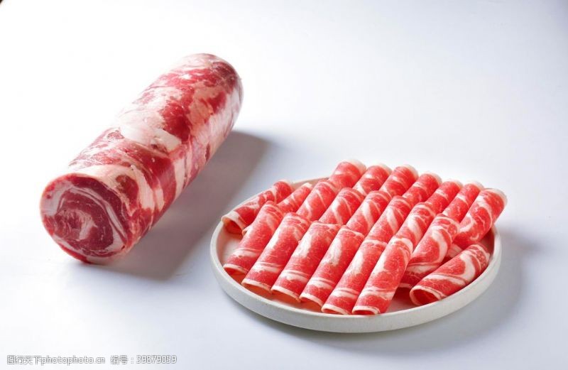 牛肉卷羊肉卷图片
