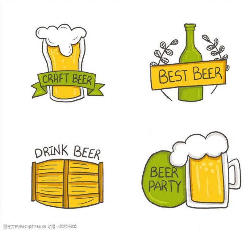 优质标签优质啤酒标签图片
