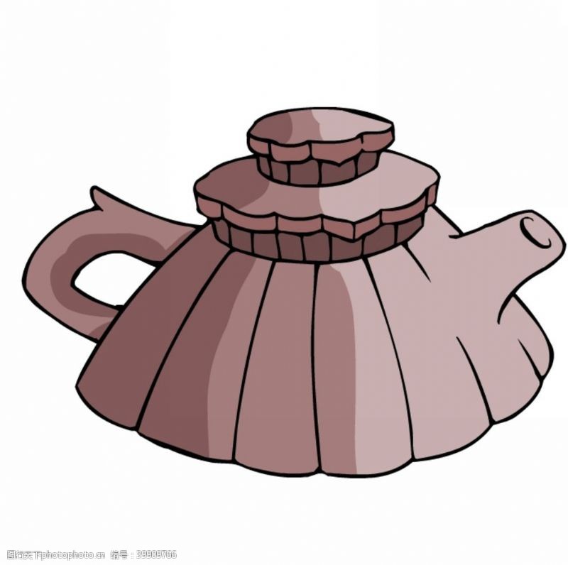 古典特色茶壶图片