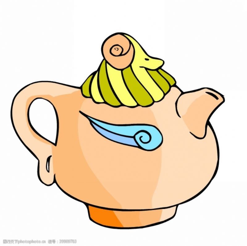 古典特色茶壶图片