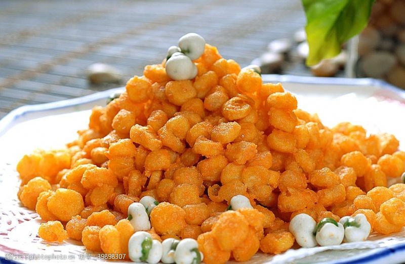 小玉米川菜蛋黄玉米图片