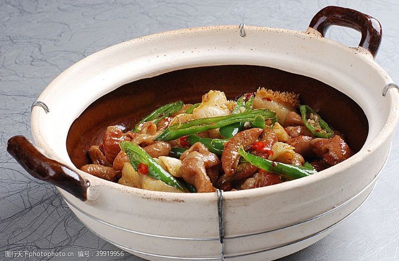 砂锅北京鄂菜砂锅干烧肠子图片