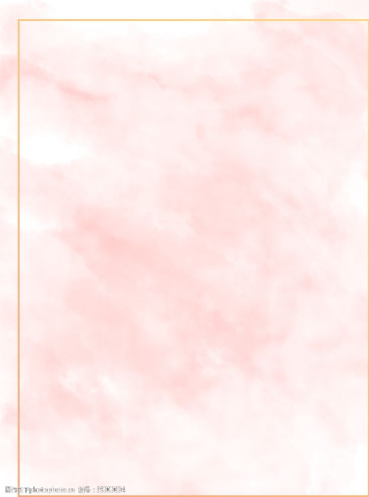 白色山水元素粉色大理石纹理图片