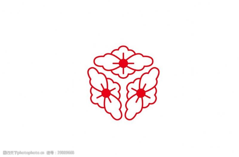 樱花标志花标志图片