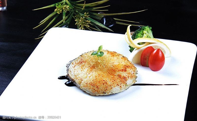 红烧鳕鱼沪菜香煎深海银鳕鱼图片