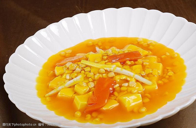 北瓜徽菜瓜蓉烩豆腐图片